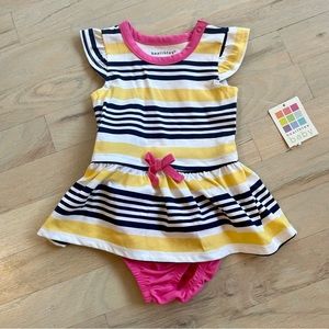 Striped Summer Dress | Size: 0-3 Months